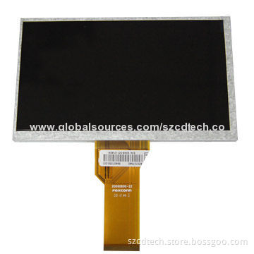 7.0-inch TFT LCD Module with 800 x 480 Pixels Resolution, 152.08 x 85.92mm Active Area